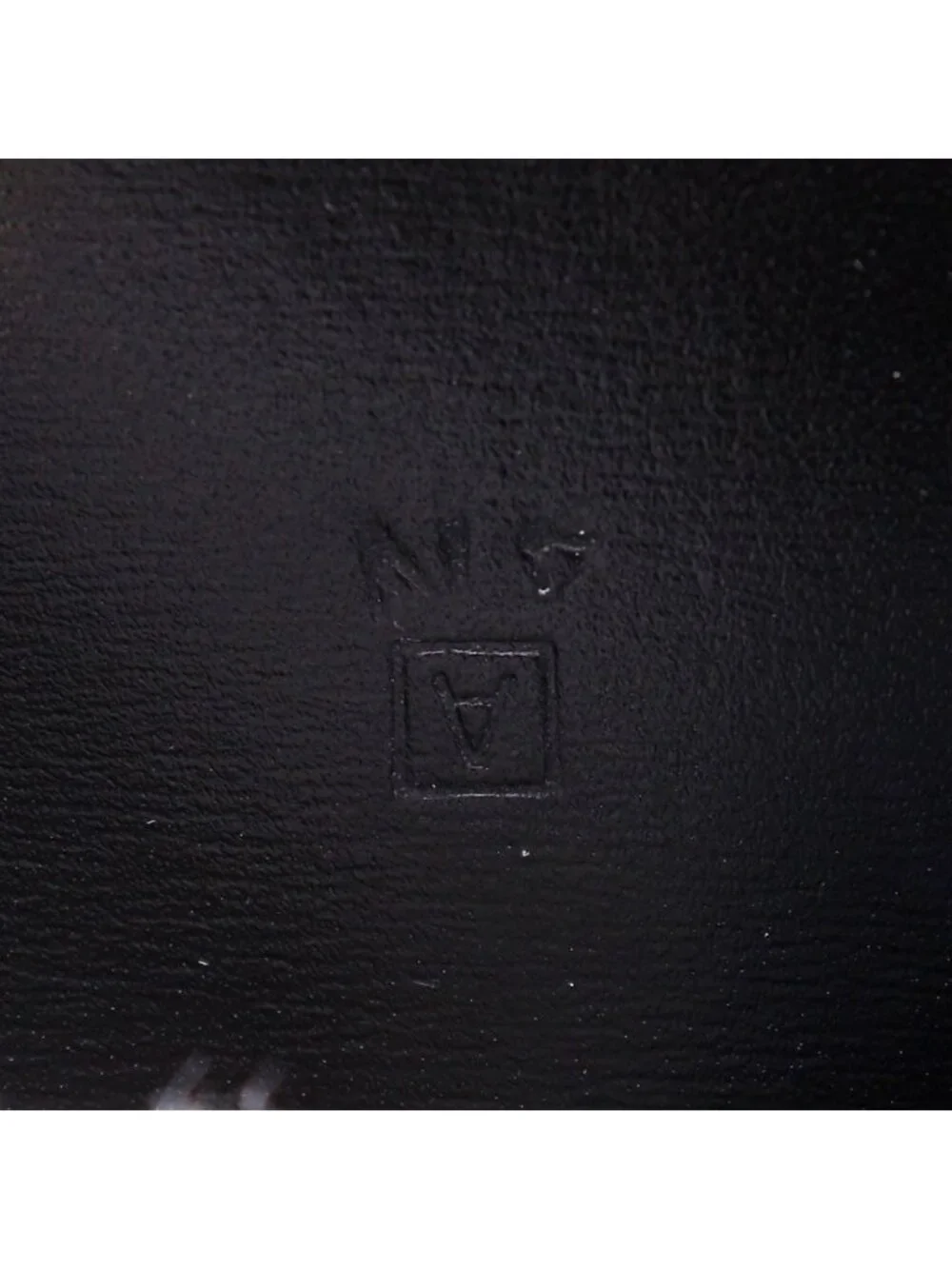 Hermes Agenda Vision Box Calf Black a Notebook Cover